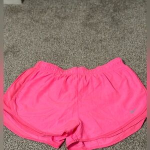 Nike Women’s Dri-Fit Neon Pink Shorts - XL